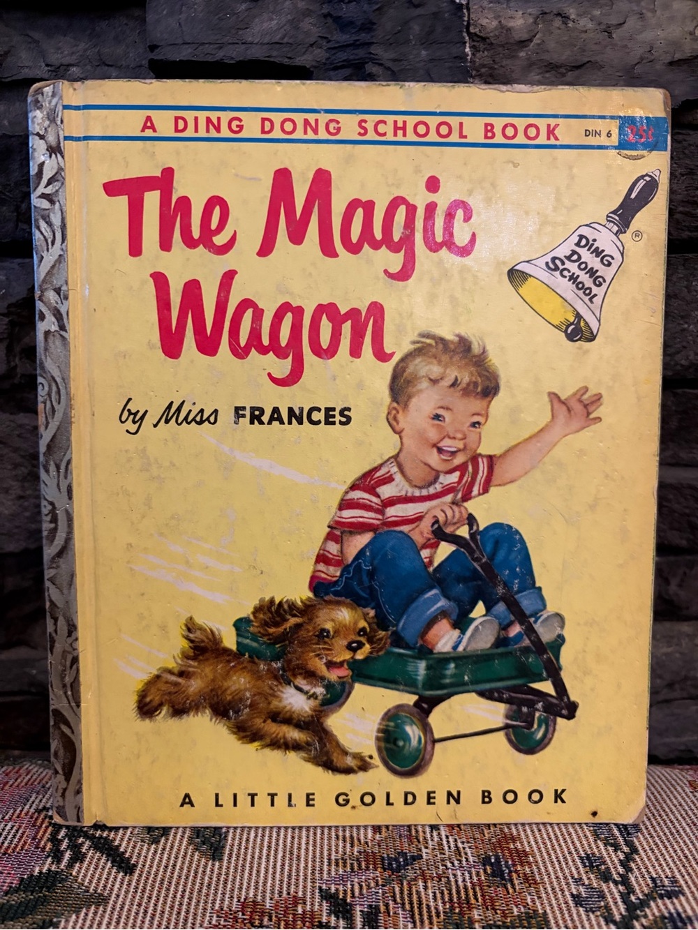 A Little Golden Book: The Magic Wagon by Miss Frances